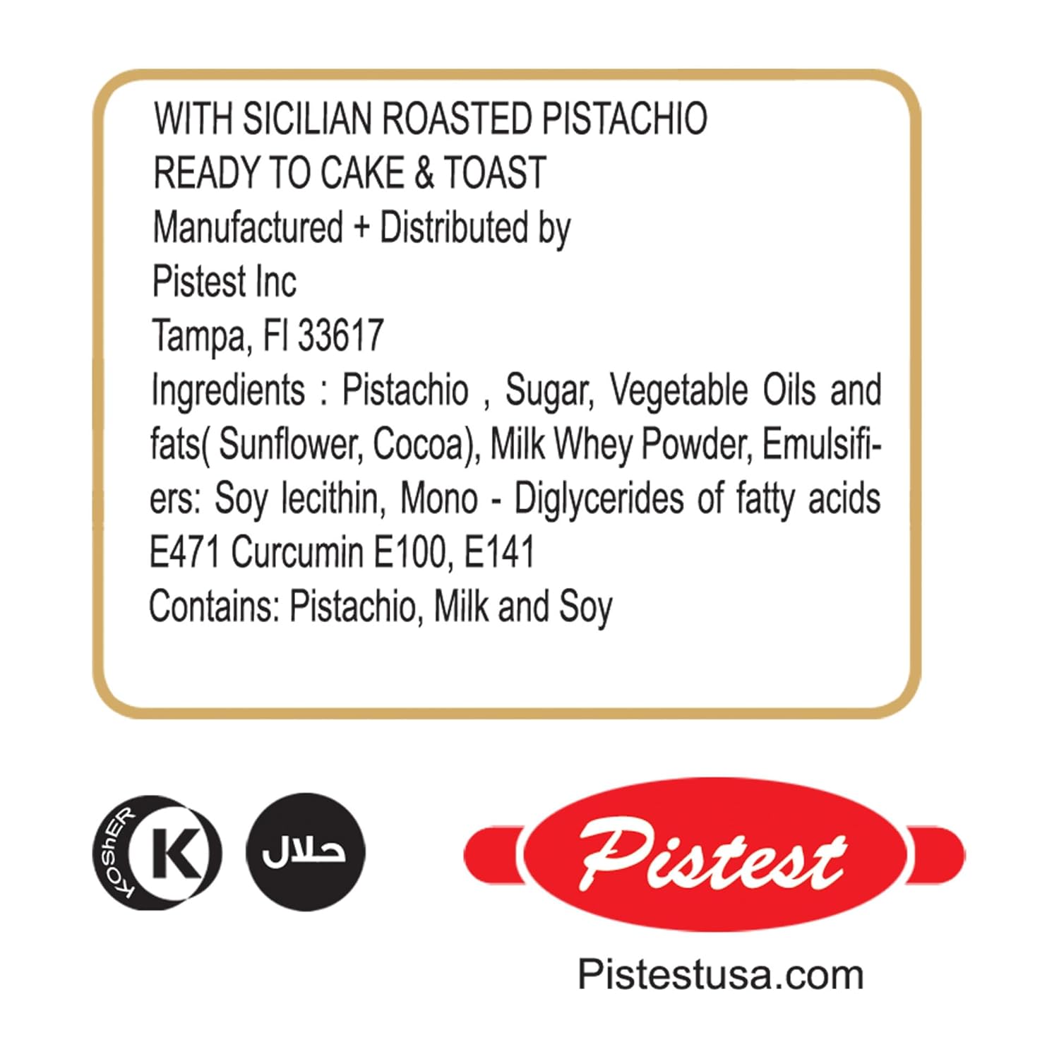 Sweet Spreadable - Sweet Pistachio Butter Spread 21.2 oz– Made with Roasted Sicilian Pistachios, Gluten-Free – Creamy Pistachio Spread for Knafeh, Desserts, Pastries, and More - 600g - Image 4