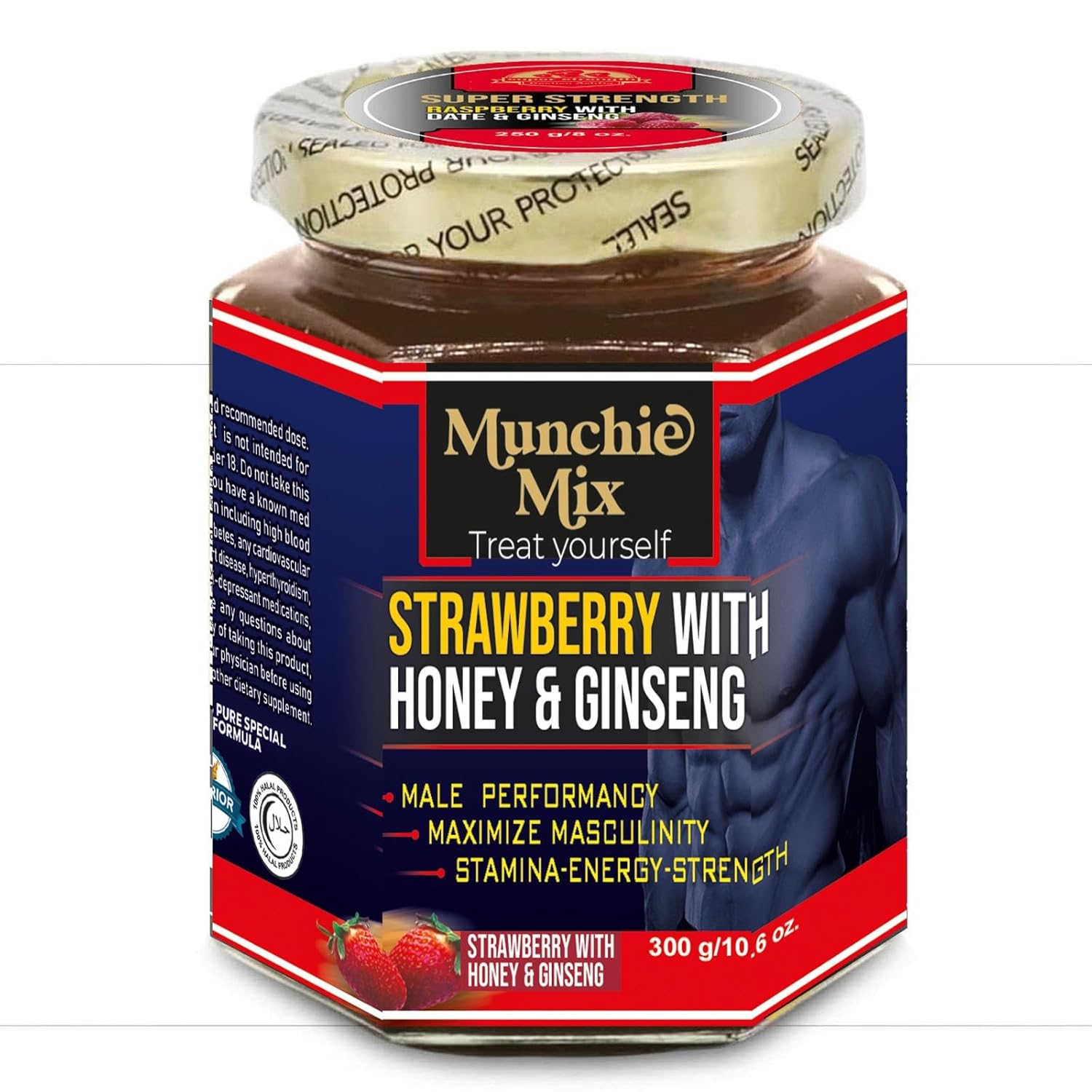 Munchie Mix Strawberry Honey for Men – 8 oz