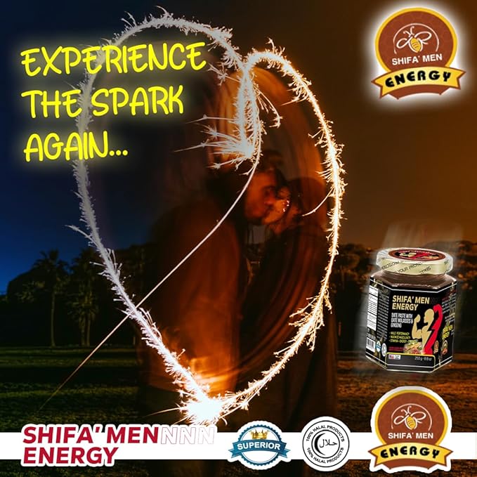 Restivo Shifa Men Energy – Date Paste with Date Molasses & Ginseng – 8.8 oz (250g) - Image 4